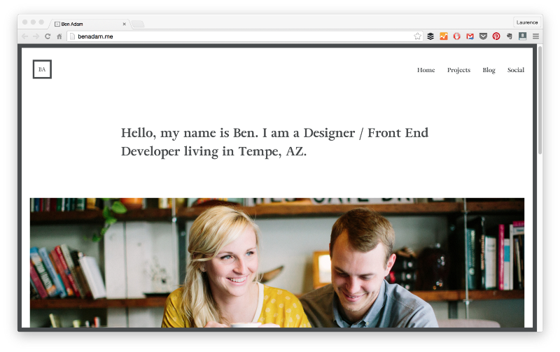 UX/UI design and front-end development